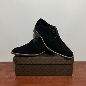 Mofri Men's Dress Shoes Black Suede‎ Wingtip Oxford Sz 15